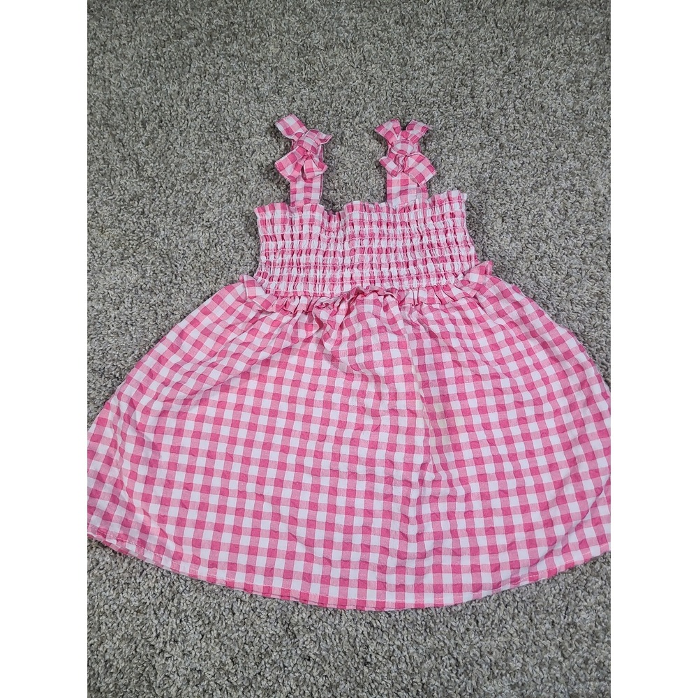 Counting Daisies Toddler‎ Girl's Smocked Tank Summer Woven Dress 2T